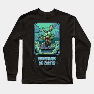 Nightmare on Easter Artwork Long Sleeve T-Shirt